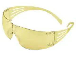 3M Lentes de seguridad, SecureFit, ANSI Z87, Ambar